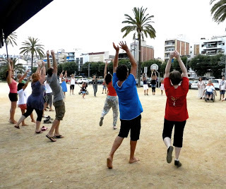 Taller de dansa creativa amb Marta i Carla Mora (06.08.2013)