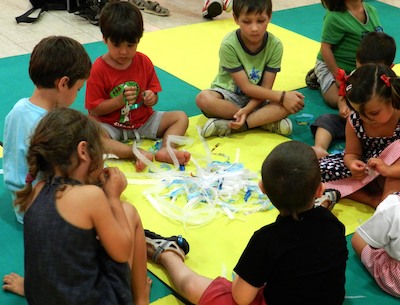 Hora del conte i taller per a infants amb Mon Mas (08.08.2013)
