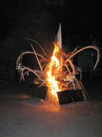 Crema de la Bóta 2007. Fotografia d'Àlex Aguiló. Crema de la Bóta 2007. Fotografia d'Àlex Aguiló.