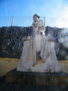 Escultura de Josep Llimona, al pante� de la fam�lia Mundet, al cementiri d'Arenys de Mar
