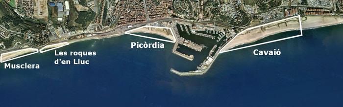 planol platges planol platges