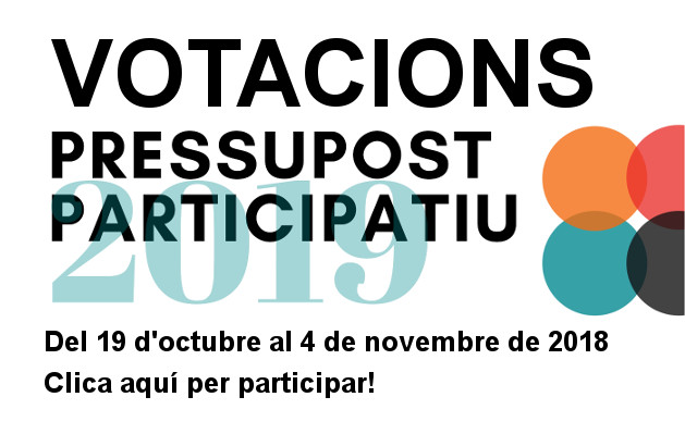 Participa i vota! Participa i vota!