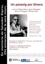 Cartell memòria Espriu Cartell memòria Espriu