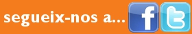 Segueix-nos a facebook i twitter