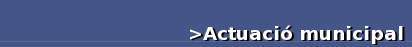 Actuaci� municipal