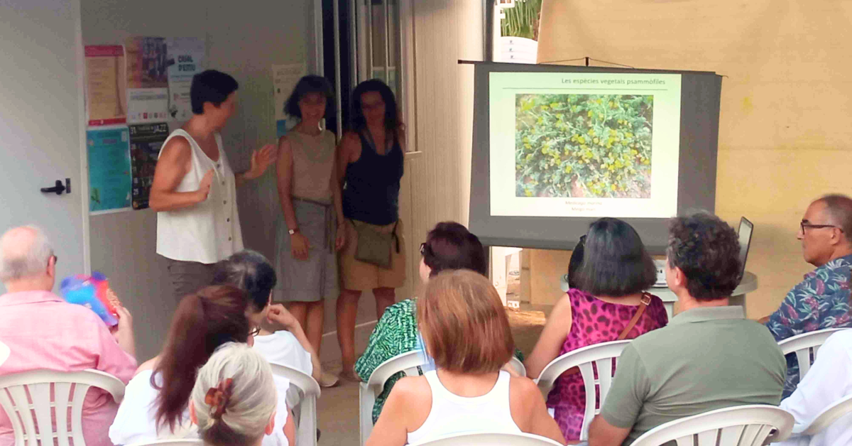la regidoria de medi ambient arrenca aquest 17 de juliol el cicle de natura a la biblioplatja