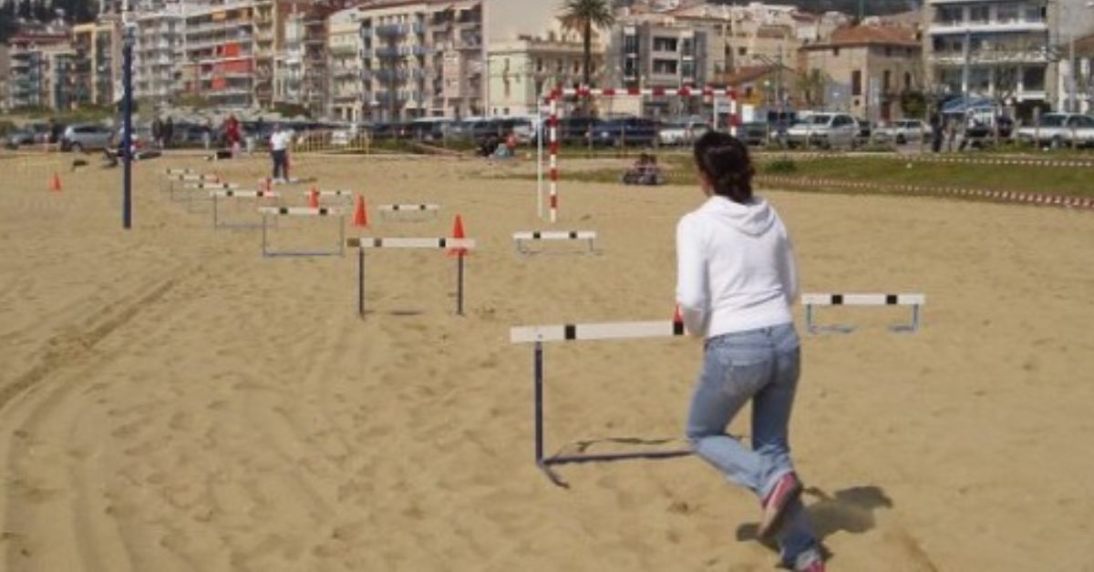 arenys de mar acull una nova jornada d'atletisme a la platja