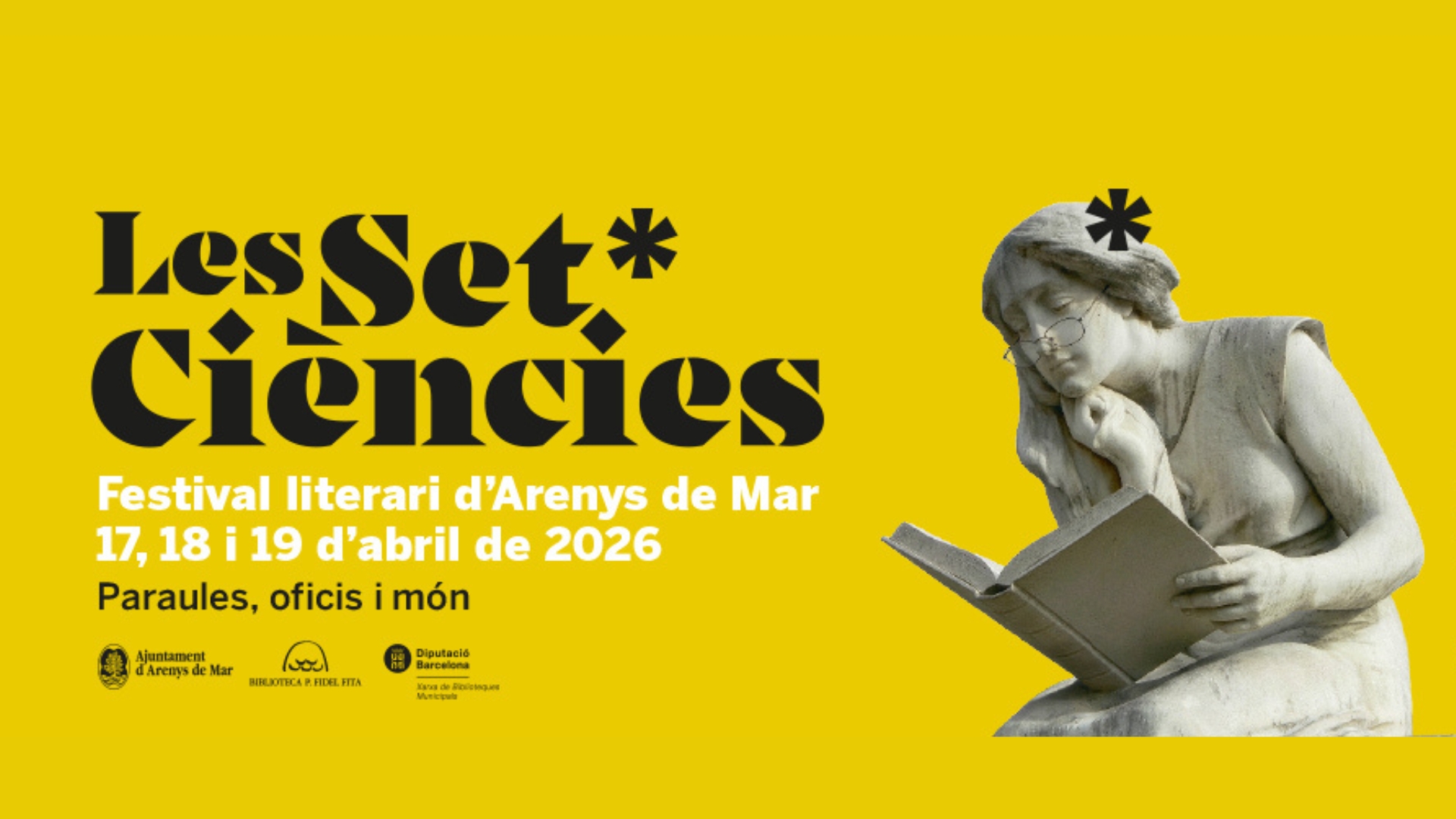 arriba el festival literari “les set ciències” amb tres dies plens de cultura