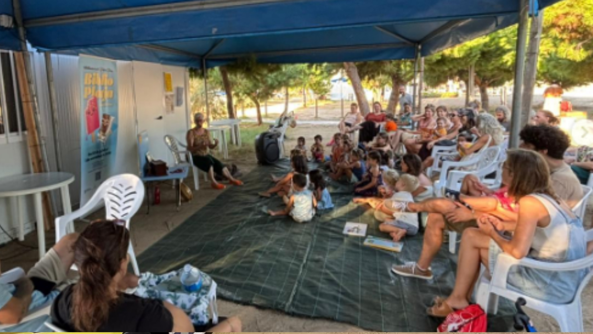 la biblioplatja tanca l'estiu amb 1.645 usuaris