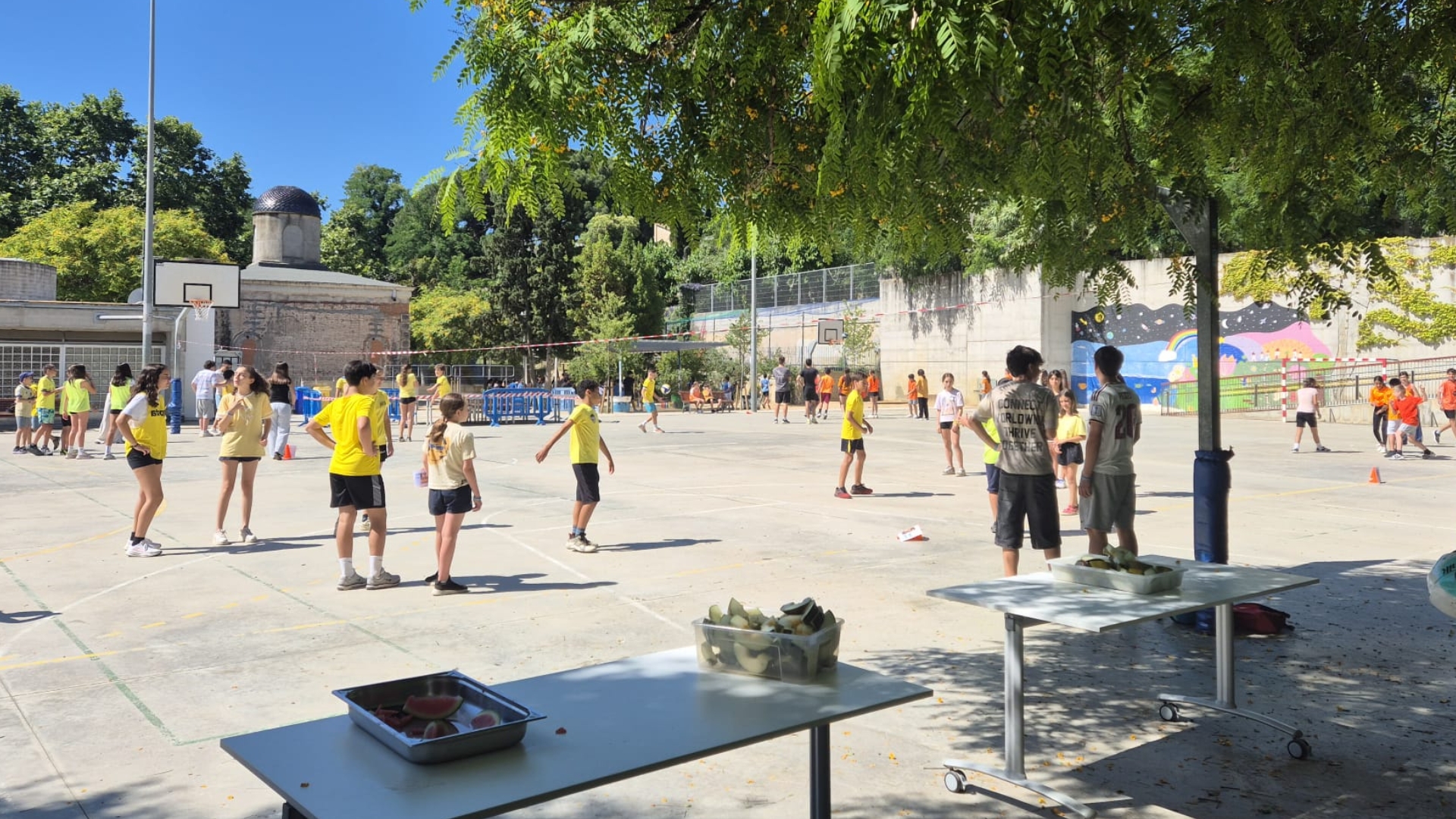 la segona jornada esportiva escolar reuneix l'alumnat de 6è de les escoles d'arenys