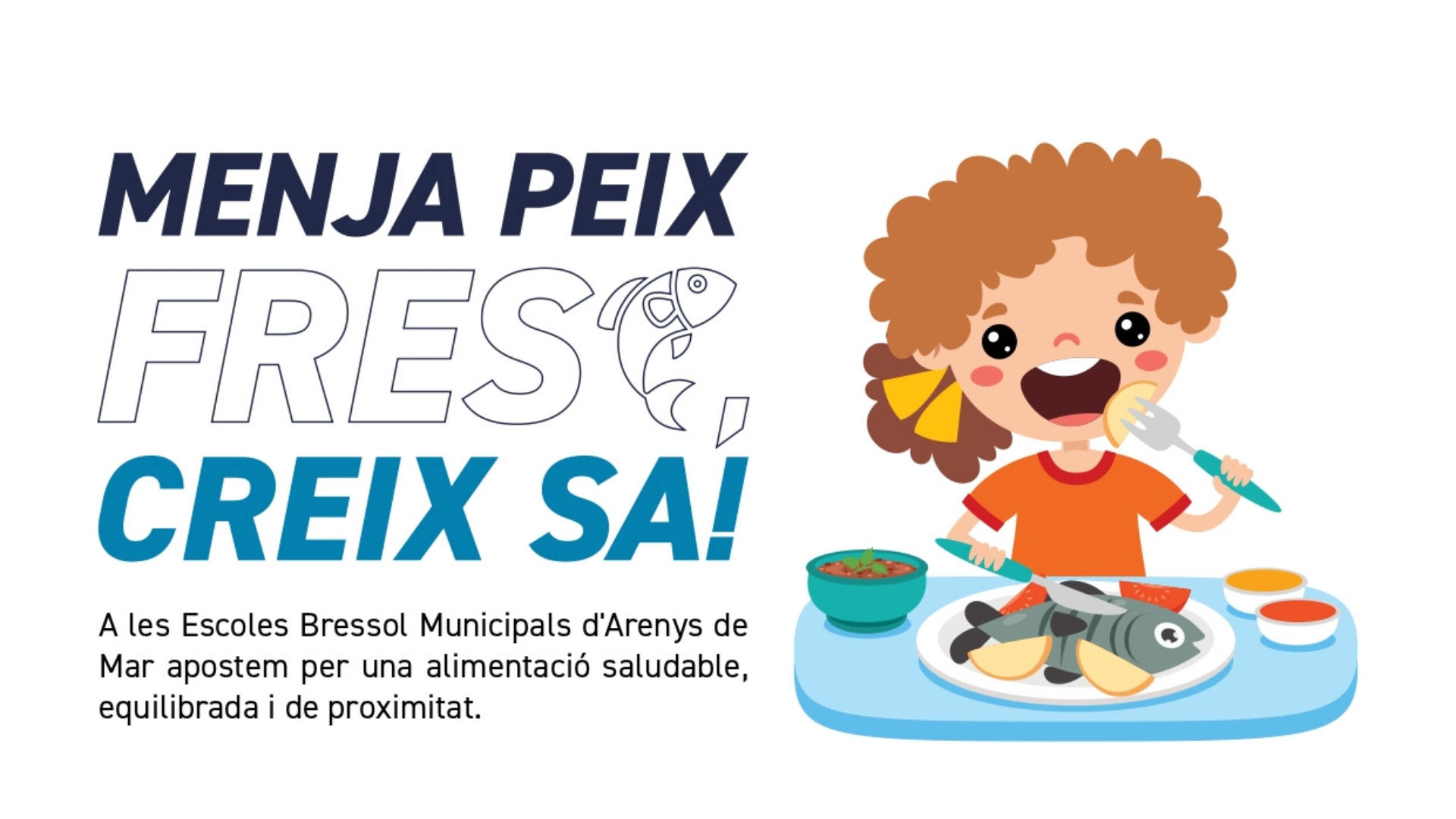 les escoles bressol municipals incorporen peix de proximitat als menús